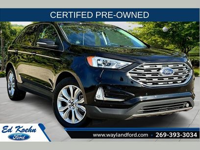 Certified 2021 Ford Edge Titanium w/ Cargo Accessory Package