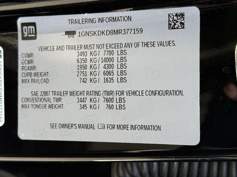 Used 2021 Chevrolet Suburban Z71 w/ Rear Media and Nav Package AWD/4WD image 40