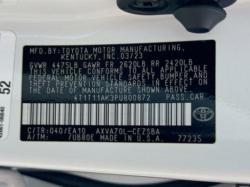 Certified 2023 Toyota Camry SE w/ Convenience Package FWD image 27