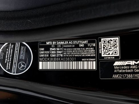 Used 2019 Mercedes-Benz S 63 AMG 4MATIC Coupe image 23