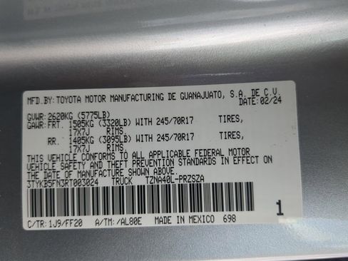 Used 2024 Toyota Tacoma SR5 RWD image 24