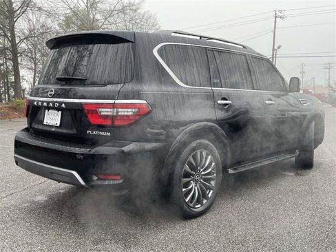 Used 2022 Nissan Armada Platinum w/ Captain's Chairs Package image 3