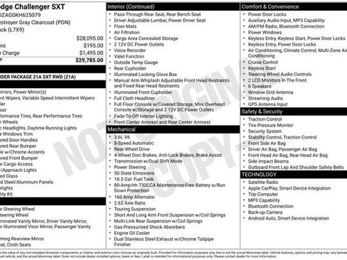 Used 2019 Dodge Challenger SXT RWD image 6