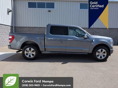 Certified 2022 Ford F150 Platinum w/ FX4 Off-Road Package AWD/4WD image 2