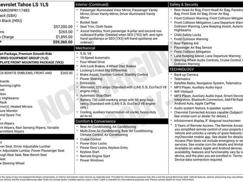 Used 2023 Chevrolet Tahoe LS AWD/4WD image 7