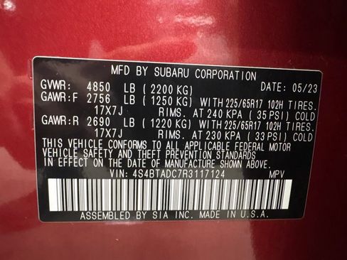 Certified 2024 Subaru Outback Premium AWD/4WD image 31