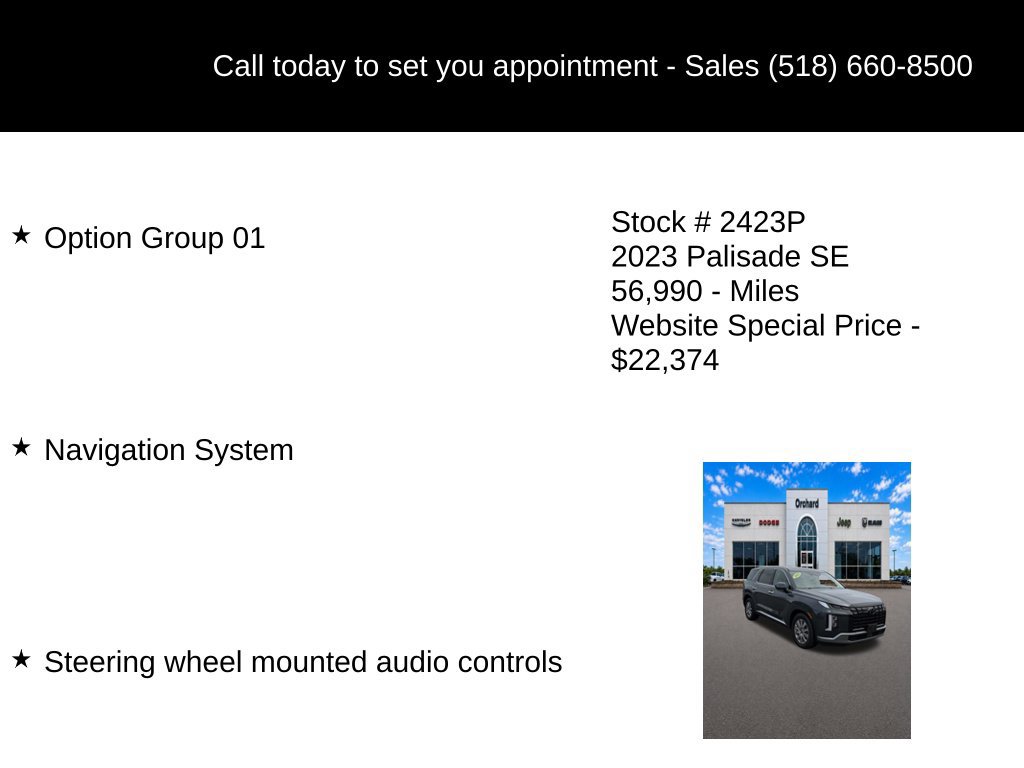 Used 2023 Hyundai Palisade SE AWD/4WD image 5