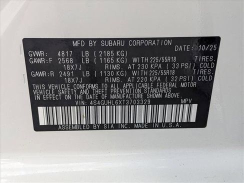 Certified 2026 Subaru Crosstrek 2.5i Limited AWD/4WD image 24
