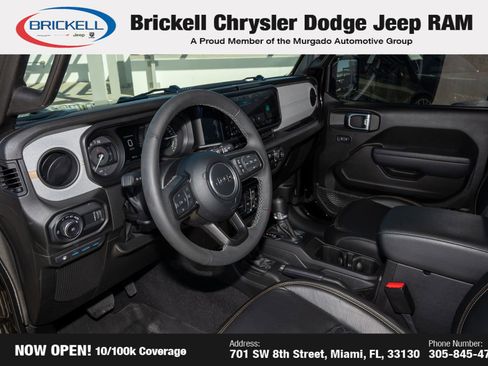 Used 2025 Jeep Wrangler Unlimited Sport S 4xe w/ LED Headlamp & Fog Lamp Group image 14