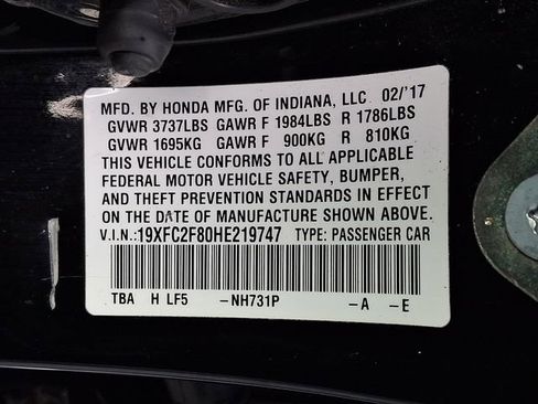 Used 2017 Honda Civic EX image 27