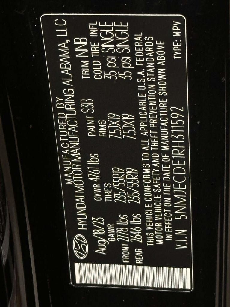 Used 2024 Hyundai Tucson Limited AWD/4WD image 34