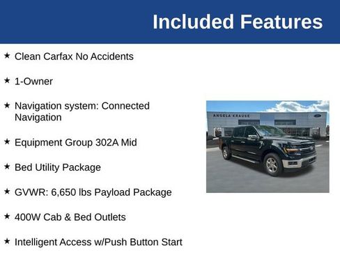 Used 2024 Ford F150 XLT w/ Equipment Group 302A MID AWD/4WD image 5
