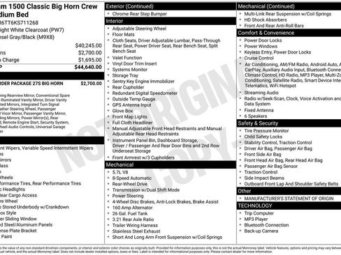 Used 2019 RAM 1500 Big Horn image 31