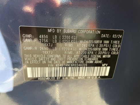 Used 2024 Subaru Outback Limited image 21