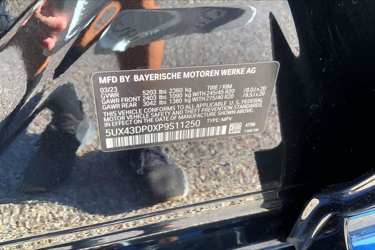 Used 2023 BMW X3 sDrive30i w/ M Sport Package RWD image 37