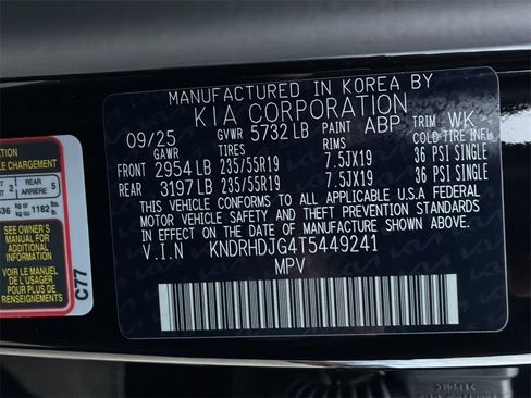 New 2026 Kia Sorento EX image 30