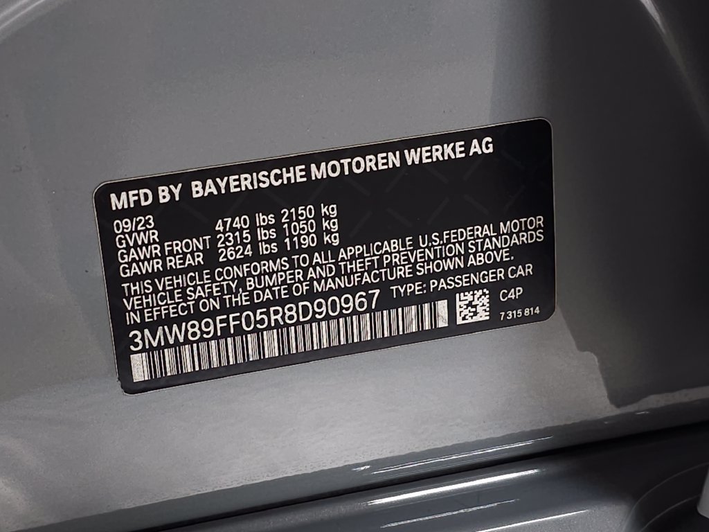 Used 2024 BMW 330i xDrive Sedan w/ M Sport Package AWD/4WD image 33