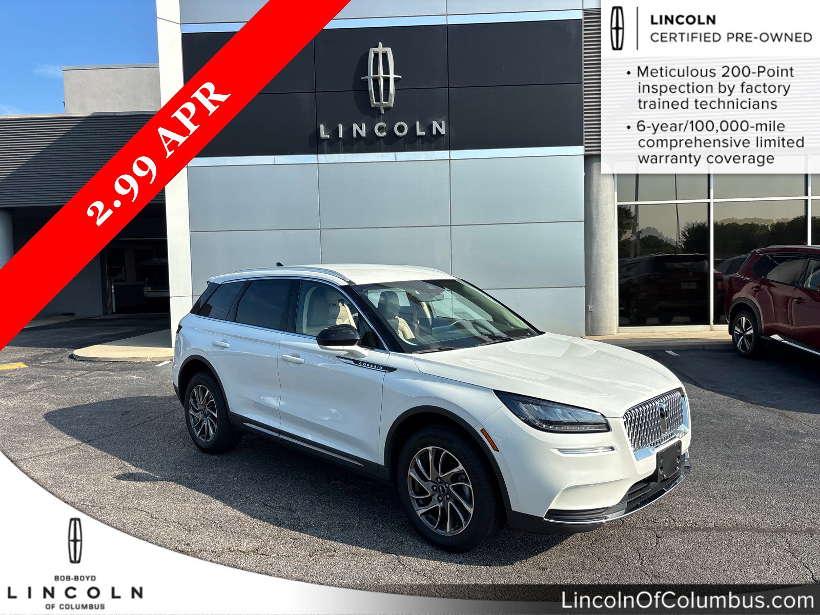 Certified 2022 Lincoln Corsair AWD w/ Equipment Group 101A image 1