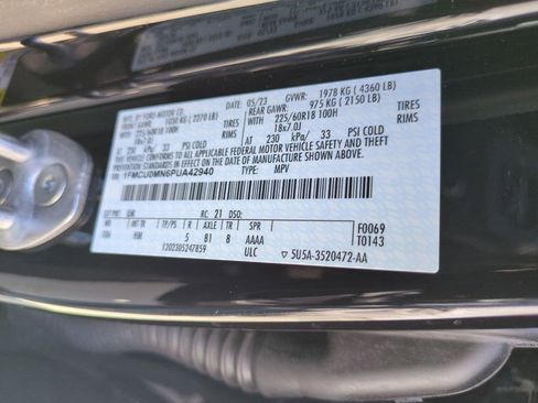 Used 2023 Ford Escape ST-Line w/ Tech Pack #1 FWD image 38
