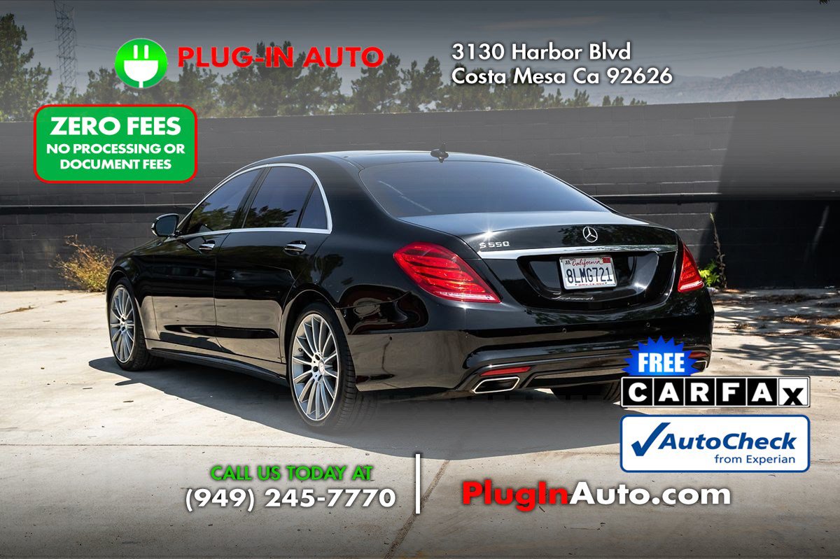 Used 2016 Mercedes-Benz S 550 Sedan image 2