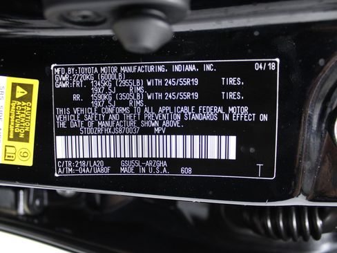 Used 2018 Toyota Highlander Limited Platinum AWD/4WD image 50