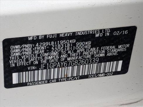 Used 2016 Subaru Impreza 2.0i Sport Limited AWD/4WD image 22