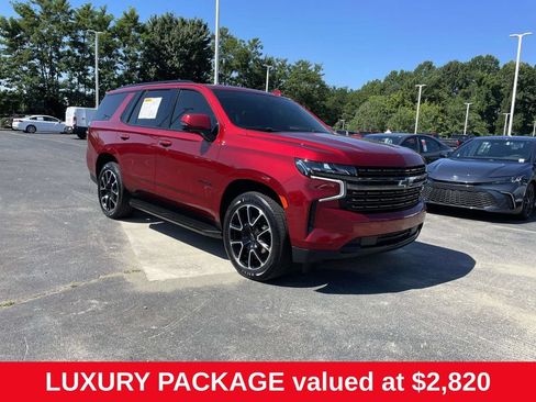 Used 2021 Chevrolet Tahoe RST w/ Luxury Package AWD/4WD image 1