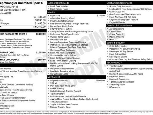 Used 2018 Jeep Wrangler Unlimited Sport S image 5