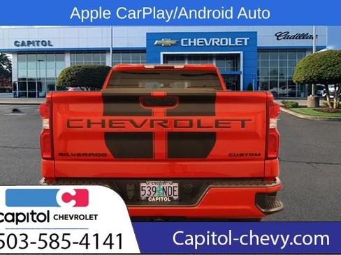 Used 2021 Chevrolet Silverado 1500 Custom w/ Rally Edition AWD/4WD image 4