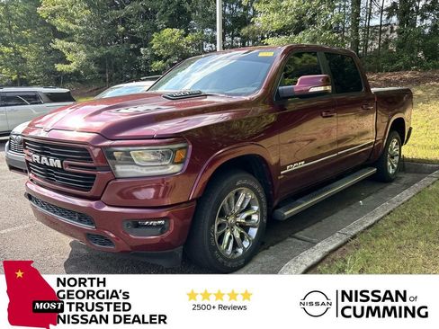 Used 2021 RAM 1500 Laramie w/ Sport Appearance Package RWD image 1
