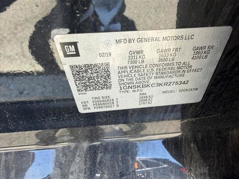 Used 2019 Chevrolet Tahoe LT AWD/4WD image 5