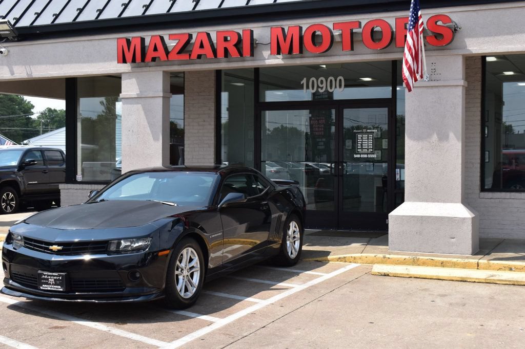 Used 2015 Chevrolet Camaro LT w/ LPO, Black Appearance Package RWD image 9