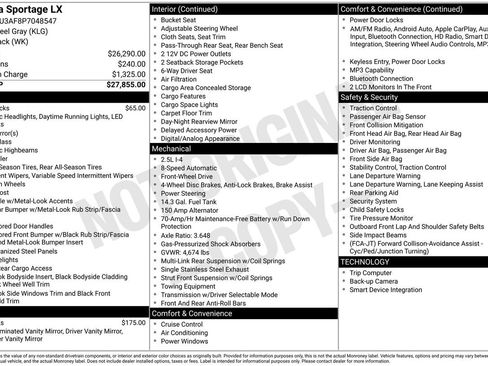 Certified 2023 Kia Sportage LX FWD image 30