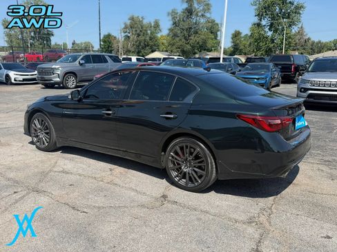 Used 2023 INFINITI Q50 Red Sport 400 w/ Black Opal Edition AWD/4WD image 5