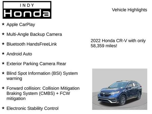 Used 2022 Honda CR-V EX-L image 7