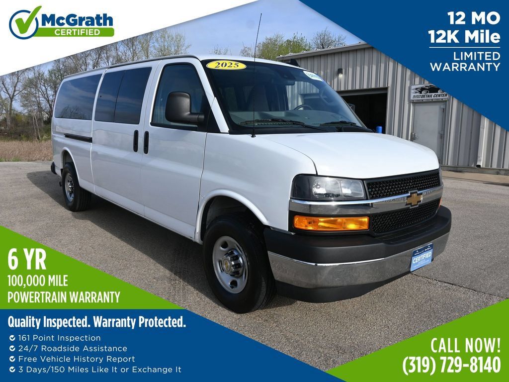 Used 2025 Chevrolet Express 3500 LT w/ LT Preferred Equipment Group RWD image 1