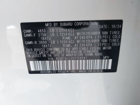 Used 2025 Subaru Outback Onyx Edition image 39