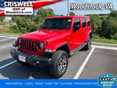 Used 2021 Jeep Wrangler Unlimited Sahara AWD/4WD image 1