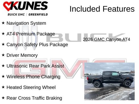 New 2026 GMC Canyon AT4 w/ Technology Plus Package image 3