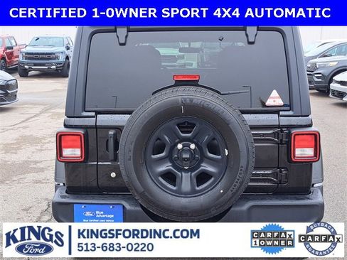 Used 2023 Jeep Wrangler Sport image 4