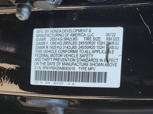 Used 2022 Honda Pilot Special Edition image 29