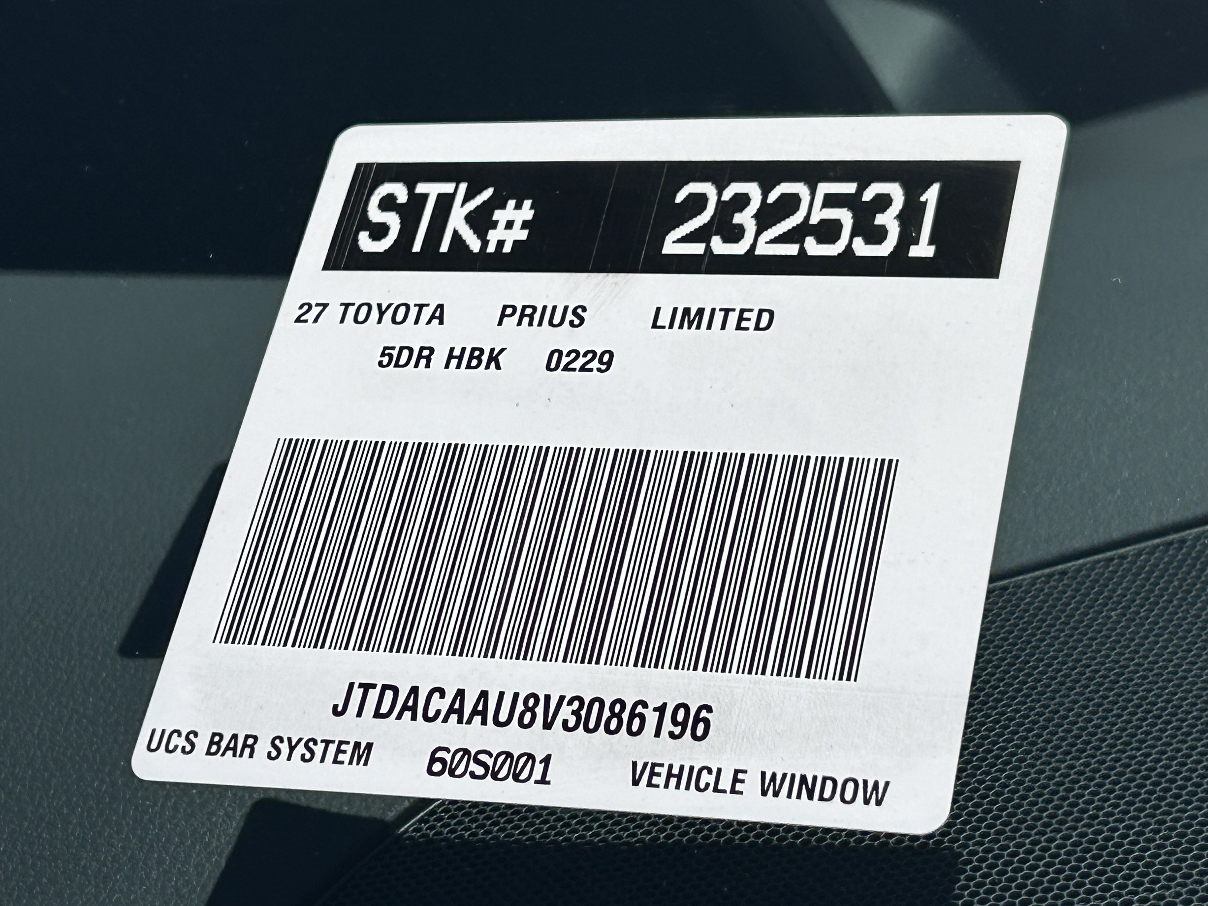 New 2027 Toyota Prius Limited w/ Limited Premium Package FWD image 22
