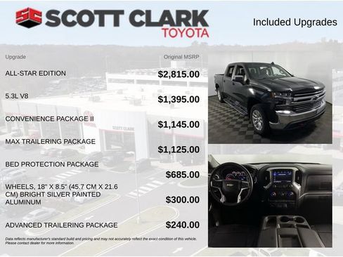 Used 2019 Chevrolet Silverado 1500 LT w/ All-Star Edition AWD/4WD image 8