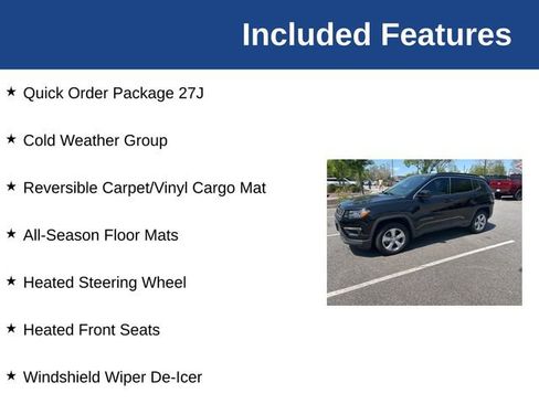 Used 2018 Jeep Compass Latitude w/ Cold Weather Group image 4