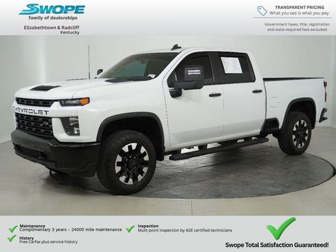 Used 2020 Chevrolet Silverado 2500 Custom w/ Custom Value Package AWD/4WD image 7