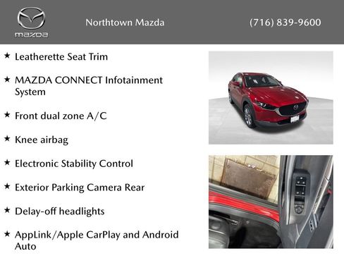 Certified 2023 MAZDA CX-30 AWD 2.5 S w/ Select Package image 10