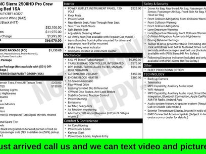 Used 2024 GMC Sierra 2500 Pro w/ Convenience Package