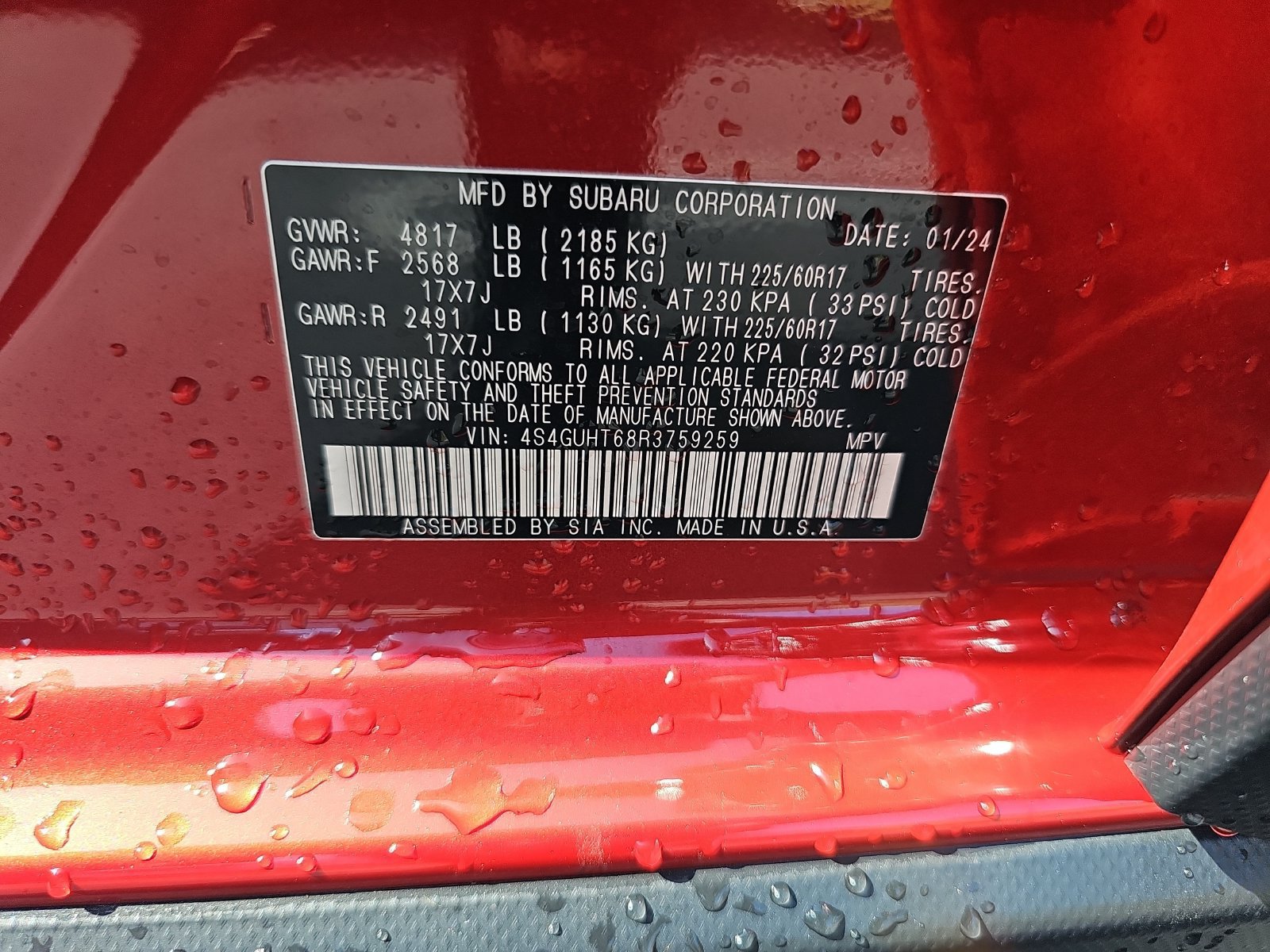 Certified 2024 Subaru Crosstrek 2.5i Wilderness w/ Crosstrek Mirror Package AWD/4WD image 16