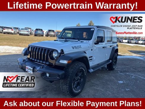 Used 2022 Jeep Wrangler Unlimited Sport AWD/4WD image 4
