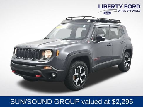 Used 2022 Jeep Renegade Trailhawk w/ Sun/Sound Group AWD/4WD image 1